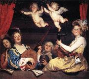 Concert on a Balcony sg HONTHORST, Gerrit van